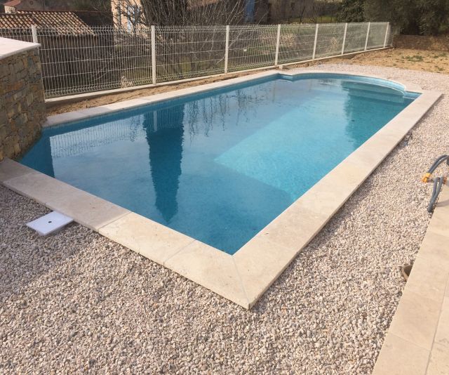 Margelles en Travertin